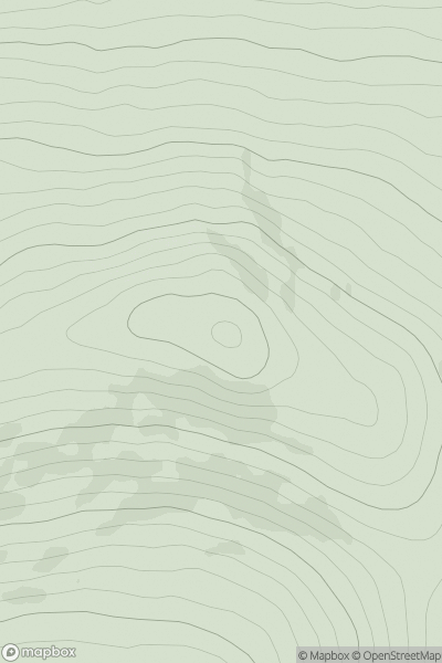 Thumbnail image for Beinn Bhreac [Loch Tay to Perth] showing contour plot for surrounding peak